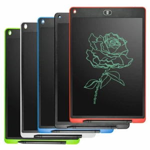 12" Electronic Digital LCD Writing Tablet Drawing Board Graphics Kids Gifts Toys - Picture 1 of 19