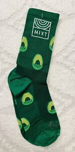 Socks SockGuy MIXT Avocado 6” Crew Cycling/Running Green New Without Tags