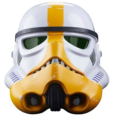 Hasbro Star Wars Black Series Artillery Stormtrooper Premium Electronic Helmet • 129.99$