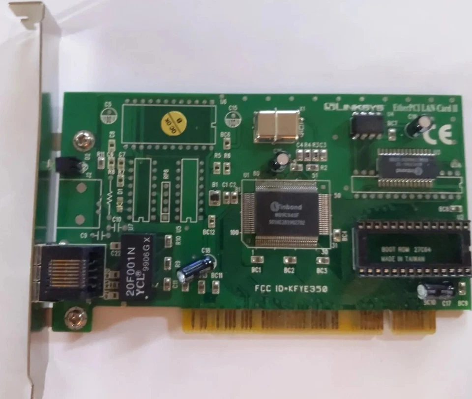LNEPCI2T Linksys EtherPCI LAN Card II 10BaseT PCI Works - Image 1 of 3