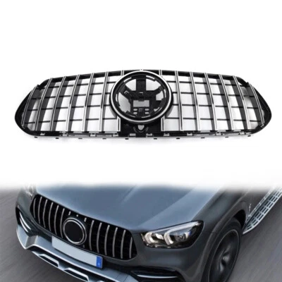 GTR Style Front Bumper Grille For Benz GLE Class W167 Dexule Version 2020-23 - Image 1 of 4