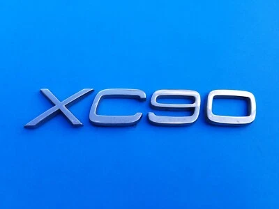 03-14 VOLVO XC90 TAPA PUERTA TRASERA CROMO EMBLEMA LOGOTIPO INSIGNIA SÍMBOLO USADO OEM (2009) Foto 1 de 3