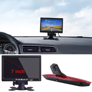 Rückfahrkamera+7" Monitor zwei Türen für Mercedes Benz Vito W447 3.Bremsleuchte - Bild 1 von 8