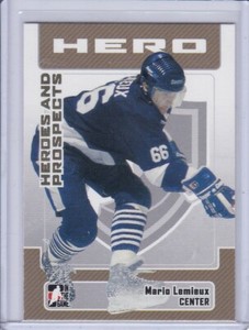 Mario Lemieux 2006 In the Game Heroes and Prospects Card 9