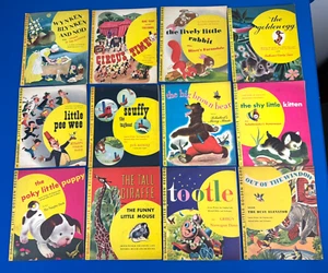 12 - 1948 A Little Golden Record Collection ~ Children's Stories, Yellow Records - Imagen 1 de 19