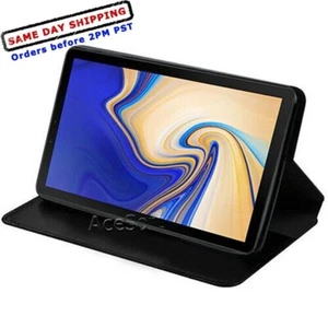 Brand New Wallet Leather Flip Case Cover f Samsung Galaxy Tab S4 10.5" SM-T837T - Picture 1 of 1