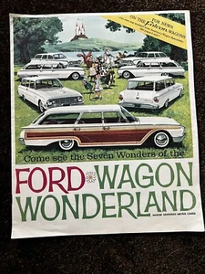 1960 Ford Wagon Wonderland Sales Brochure - Picture 1 of 3