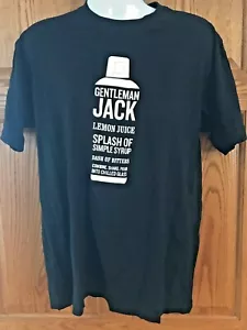 Camiseta de whisky Jack Daniel's Gentleman Jack L grande blanca y negra - Imagen 1 de 6