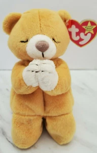 Seltene nicht mehr erhältliche Ty Beanie Baby "Hope" der betende Bär 1999 mit Etikettfehlern - Bild 1 von 5