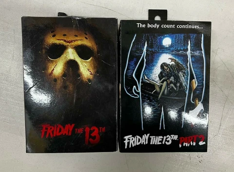 NECA Friday The 13th Lot Of 2: Friday The 13th & Friday The 13th Part 2 Cover