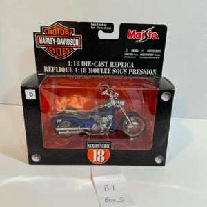 Maisto Harley Davidson 2004 Fxstdse Cvo Motorcycle 1:18 Series 18 - Picture 1 of 7