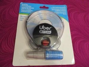 UBER # 27308 Radial Disc Cleaning System for CDs & DVDs - NEW IN SEALED PACKAGE - Picture 1 of 8