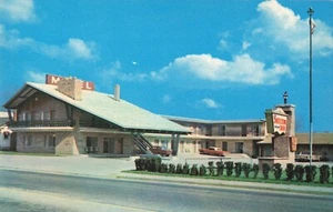 Postcard Shelton Inn Peru Indiana - Picture 1 of 2
