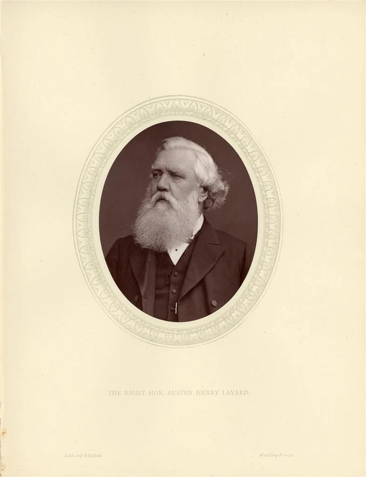 Austen H. Layard (1817-1894), Archaeologist, traveller, historian, Assyriologist - Image 1 of 1