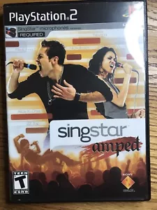 SingStar Amped (Sony PlayStation 2, 2007) PS2 Complete and Tested - Picture 1 of 5