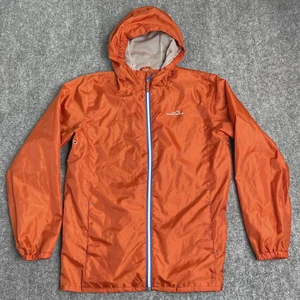 Eddie Bauer Jacket Windbreaker Unisex Kids Large Full Zip Pockets Hooded - Picture 1 of 9