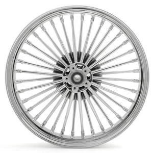 21x3.5 Front Fat Spoke Wheel for Harley Dyna Low Rider Wide Glide FXDWG 08-17 - Picture 1 of 11