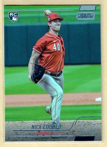 2022 Topps Stadium Club Nick Lodolo tarjeta de novato #51 rojos RC QTY - Imagen 1 de 2