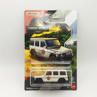 Matchbox Mercedes G-Class G550 – Jurassic World Rebirth 2025 –  1:64 - Neuf - Photo 1/4