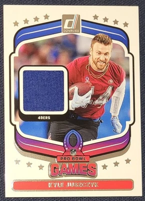 KYKE JUSZCYK 2025 Donruss ProBowl Games RELIC PATCH #PMB-KJK 49ERS - Image 1 of 3