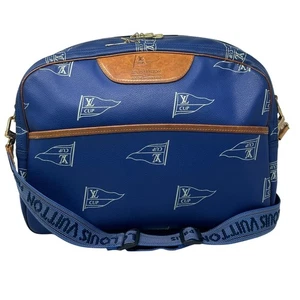 [EBAY LIVE] Louis Vuitton LV Cup Azul Monograma Saco Vela Vacas Bolso Mensajero - Imagen 1 de 20