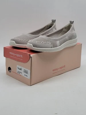 Easy Spirit Womens Glitz 2 Taupe Knit Walking Shoes 8.5M - Image 1 of 4
