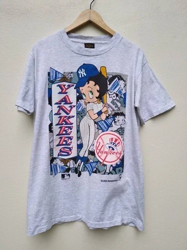 Vintage 1992 Betty Boop New York Yankees Shirt all size  TT5073 - Image 1 of 1