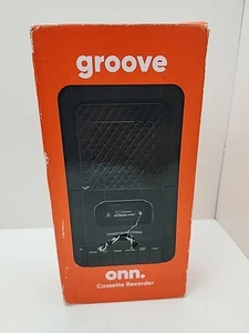 ONN Groove Kassettenrecorder eingebaute & externe Mikrofone & Band & Netzteil - Bild 1 von 5