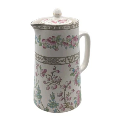 Vintage Sampson Bridgwood "& Son Indian Tree" Jug/Tea Coffee pot Tea Party - Image 1 of 4
