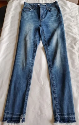 DENIM FORUM THE LOLA HIGH RISE SKINNY CROP TALLA 25 # 098 Foto 1 de 4