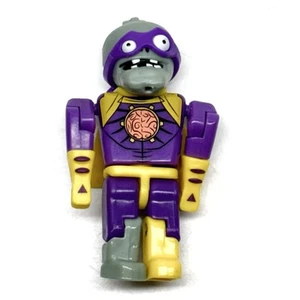 PVZ Superbrainz Zombie Knex Minifigure, Plants Vs Zombies - RARE - Picture 1 of 4