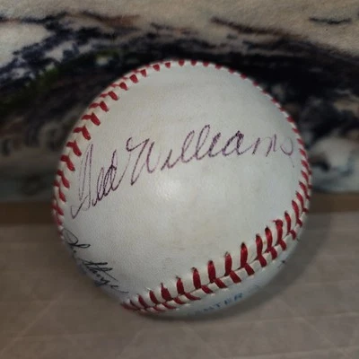 15 Boston Red Sox Legends Autographed Baseball W/Ted Williams COA PSA/DNA - Image 1 of 4