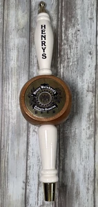 Henry Weinhard's Private Reserve Beer Tap Handle 13.5" Wood Vintage Rare - Picture 1 of 8