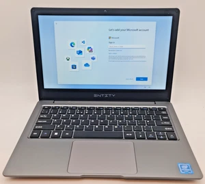 Portátil Windows 11 ENTITY Book 11" - Intel Celeron 4GB RAM 128GB eMMC, Gris - Imagen 1 de 16