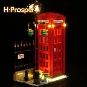 LED Light Set For LEGO 21347 Red London Telephone DIY Decorative Lamp(No Model) - Picture 1 of 6