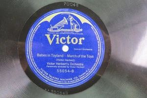 Victor Herbert's Orchestra - VICTOR 55054 - Babes In Toyland - 12 Inch Disc - Imagen 1 de 2