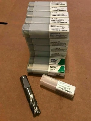 UN (1) NUEVO Fresadora de extremo de cobalto Widia Hanita 5/8" X5/8" X1" X 3-1/8" 4FLAU Foto 1 de 4