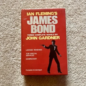 Ian Fleming's JAMES BOND Three Complete Novels by John Gardner Hardcover VG 1987 - Bild 1 von 5