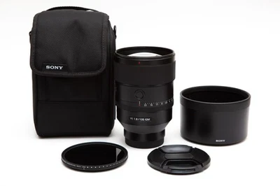 Sony FE 135mm f/1.8 f1.8 GM Camera Lens (SEL135F18GM) + ND Fader * Sharp & Fast! - Image 1 of 4