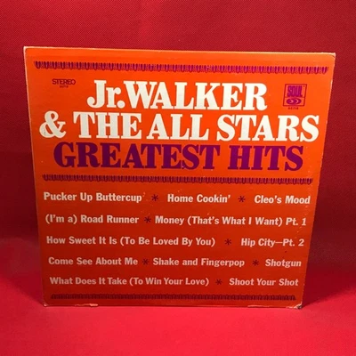 JUNIOR WALKER & THE ALL STARS Greatest Hits 1969 USA vinyl LP best of JR record - Image 1 of 4