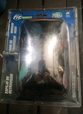 RH083 Exterior 1 Espejo Cromo Único Ajuste Manual EZ BoltOn 36-2576-4 K Fuente Foto 1 de 2