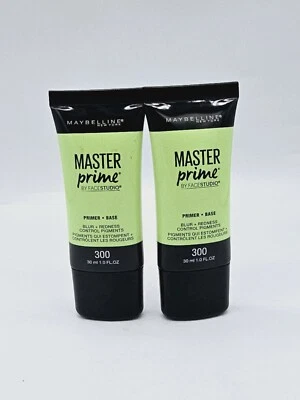 Maybelline Master Prime Blur & Redness Primer Base #300. QTY:2 - Image 1 of 3