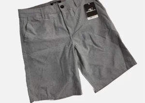 O'Neill men's Capacity Hybrid Stretch 9" Shorts - size 34 -Grey - Picture 1 of 5