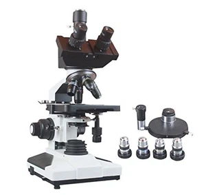 Radical 2000x Phase Contrast Microscope w Cam Port - Blood Semen Virus Bacteria - Picture 1 of 3