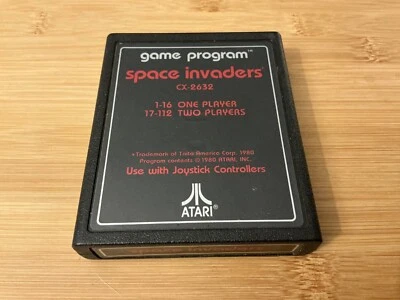 Space Invaders Atari 2600 | Cartridge Only  | 1980 | Tested & Working Red Text - Image 1 of 4