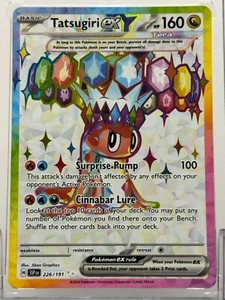 Tatsugiri ex 226/191 - Surging Spark- Pokemon TCG - Picture 1 of 2