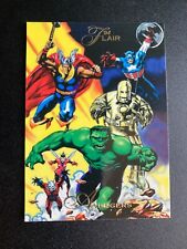 1994 Flair Marvel '94 BASE #11 Avengers Assemble Avengers MCU