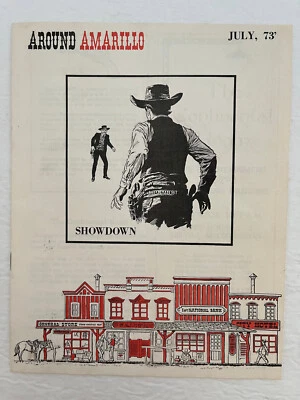 Around Amarillo Travel Publication July 1973 Issue Vintage - Image 1 of 4