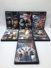 PS2 Wrestling Bundle Smackdown Vs Raw 2006/07/08/09/10/11 **All Complete**