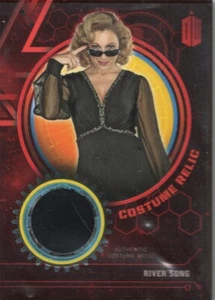 Tarjeta reliquia disfraz RIVER SONG #2/10- DOCTOR WHO Encuentros extraterrestres - Imagen 1 de 2